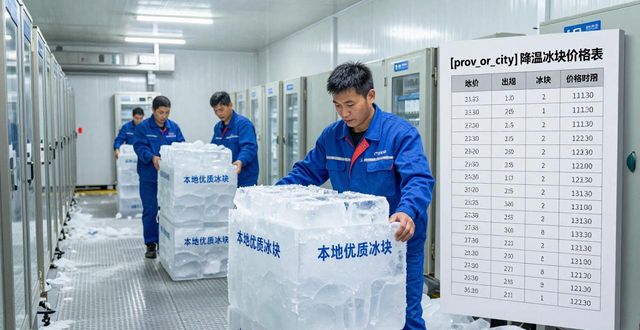 房山降温冰块多少钱一吨？本地制冰厂报价来了